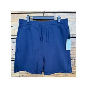 AE77 Premium Fleece Sweat Short Men's Navy Sz M NWT